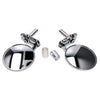 Mirror Set for handlebar ends chrome round