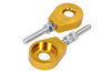 Chain Tensioner Set 12mm aluminium Puch / Simson / Kreidler / Sachs gold