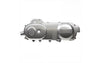 Variator cover GY6 4T 12" silver