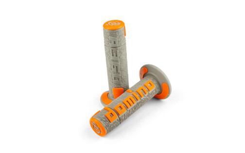 Grips Off Road Domino A360 grey / orange