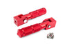 Passenger Footpegs CNC red
