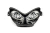 Twin Headlight Yamaha Aerox CAR-GLAS black