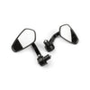 Mirror Set for handlebar ends aluminum black