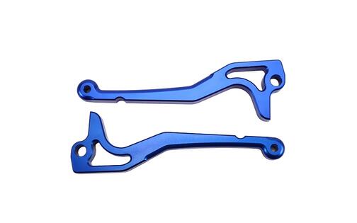 Brake Lever Set CNC blue Yamaha Aerox / Nitro before 2012