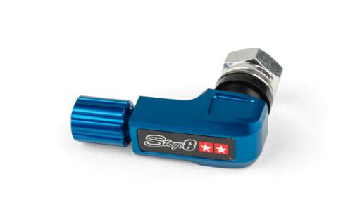 Tire Valve 90° Stage6 blue