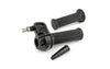 Quick-Action Throttle Domino 90° black