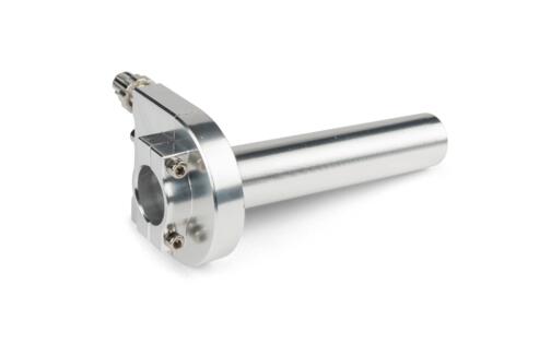 Throttle Grip silver