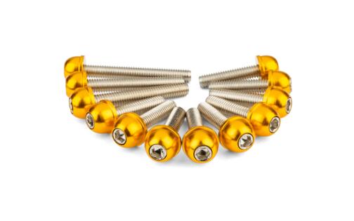 CVT Cover Bolts STR8 Minarelli gold