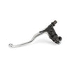 Clutch Fitting with lever and choke Domino MX Style polished aluminum