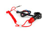 Kill Switch Racing STR8 red attached to handlebar