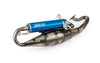 Exhaust Yasuni R Peugeot liegend / Morini Blue