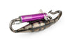 Exhaust Yasuni R Peugeot liegend / Morini Purple
