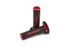 Grips Domino A020 dual density black / red