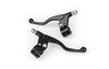 Brake Levers + Mounts (x2) black short universal