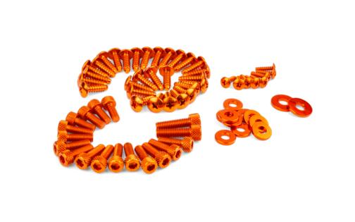 Fairing Screws Yamaha Aerox orange