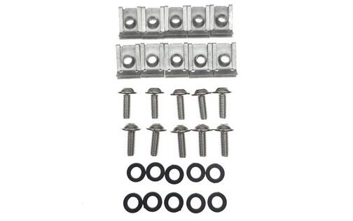 Fairing Screws M6x15 Allen head domed + clip nuts (x10)