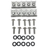 Fairing Screws M6x15 Allen head domed + clip nuts (x10)