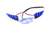 LED Lighting for front air intake Piaggio Zip SP2 Blue