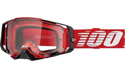 MX Goggles 100% Armega red