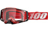 MX Goggles 100% Armega red