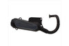Exhaust Tecnigas Silent Pro Honda Scoopy 50 Black