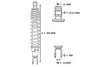 Shock Absorber 305mm Peugeot Kisbee / Streetzone