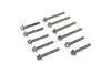 Screw Set CVT cover Peugeot / Kymco 2T Silver
