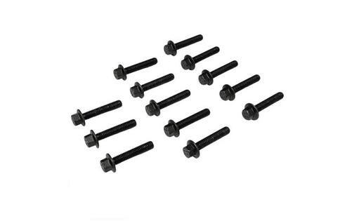 Screw Set CVT cover Piaggio 2T / 4T Black