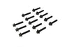 Screw Set CVT cover Piaggio 2T / 4T Black