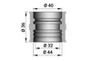 Intake Rubber Boot Malossi 40/44mm PHBE / PHF