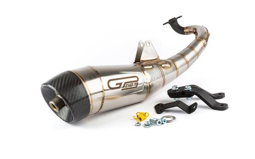 Exhaust LeoVince GP Evo 3 Minarelli horizontal