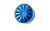 Air Filter straight adjustable intake d.35mm blue