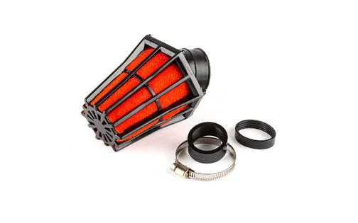 Air Filter STR8 Hexa 28-35mm black / red 45°