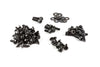 Fairing Screws steel black Yamaha Aerox