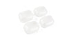 Indicator Lenses front / rear white Peugeot TKR / Squab / Derbi Senda L / XP6
