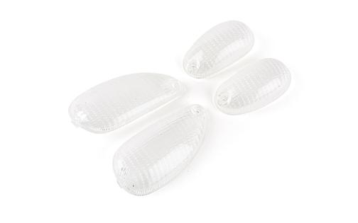 Indicator Lenses front / rear white Piaggio Typhoon / NRG