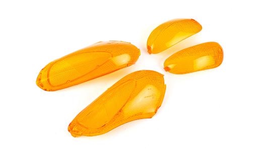 Indicator Lenses front / rear orange Gilera Stalker