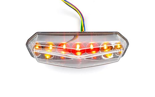 Tail Light w. indicators LED clear Lexus Derbi DRD / X-Race