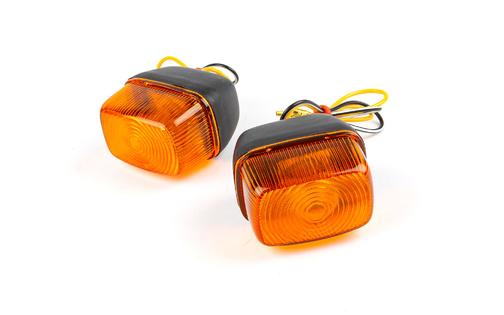 Indicators front black / orange MBK Booster / Yamaha BW's before 2003
