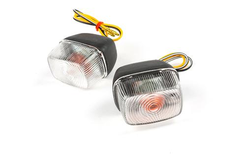 Indicators front black / white Yamaha BW's before 2003