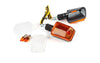 Indicators Mini Rectangle carbon / orange + white