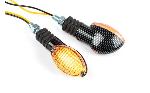 Indicators Ovale short carbon / white