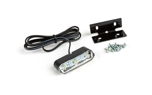 License Plate Light 3 LEDs black base