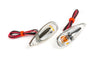 Indicators / Lamps glue-on drop-shaped Fender chrome