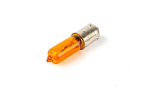 Bulb 12V - 21W H21 BAY9S offset orange