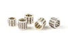 Small End Bearing HQ Stage6 silver 12-to-10mm adapter 10x17x13mm