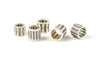 Small End Bearing HQ Stage6 silver 12-to-10mm adapter 10x17x13mm
