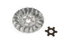 Fan Wheel Pulley with star washer 13mm Minarelli