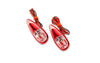 Indicators / Lamps glue-on drop-shaped Fender red