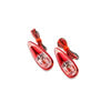 Indicators / Lamps glue-on drop-shaped Fender red